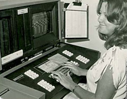 Typesetter operator