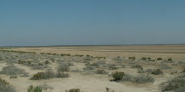 Lake Wyara, western Queensland, a naturally occurring saline lake