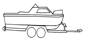 Boat trailer