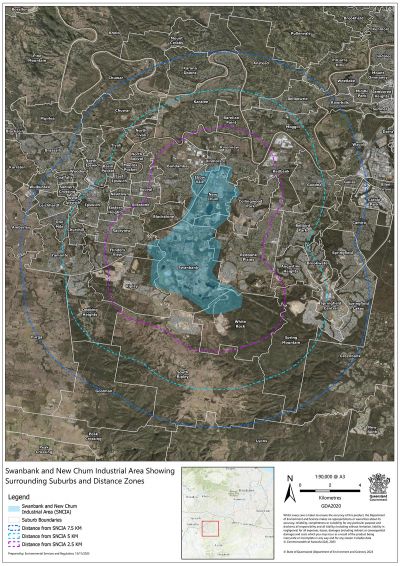 Swanbank and New Chum industrial zones