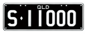 Standard S plate