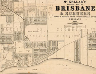 McKellar\'s map of Brisbane