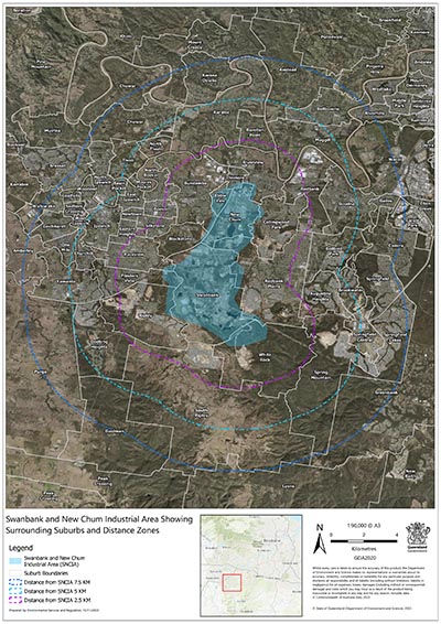 Swanbank and New Chum industrial zones