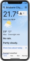 Step 1 - BOM Weather App - Menu