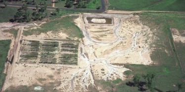 Area of secondary salinity in Lockyer Valley, South East Queensland