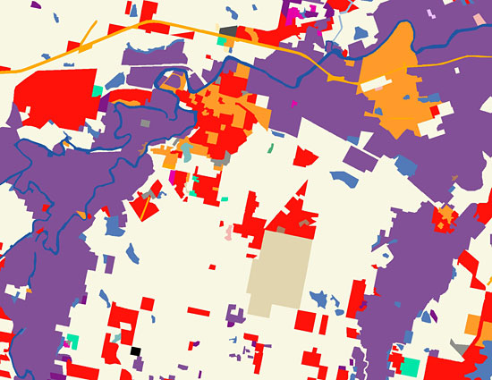 After. Land use - Gatton, SEQ.