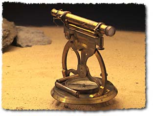 Theodolite compass