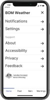 Step 2 - BOM Weather App - Notifications
