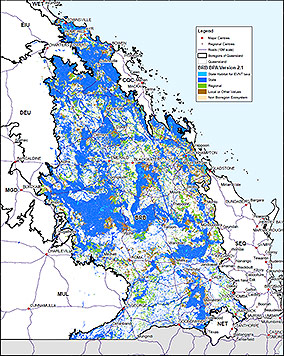 Figure 1 Brigalow Belt Bioregion BPA