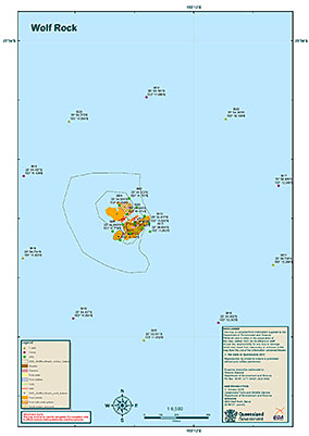 Image of map 3: Wolf Rock boundary receiver array.